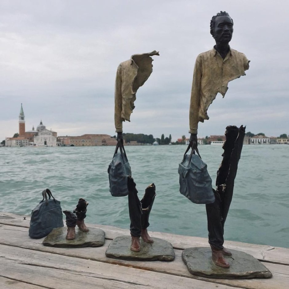 Бруно Каталано скульптуры Венеция