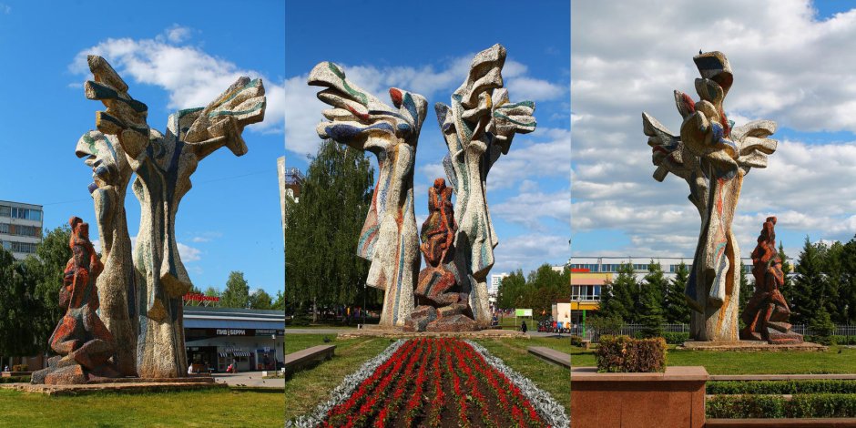 Скульптуры Ильдара Ханова в Набережных Челнах