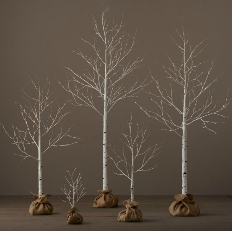 Зимние деревья для декораций