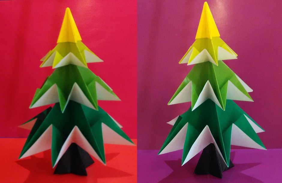 Christmas Tree Polygon Art