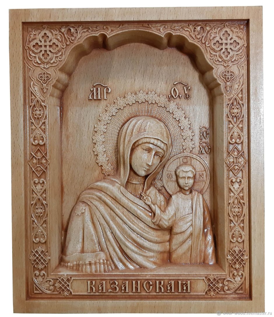 Резная икона «Святая «Наталья»