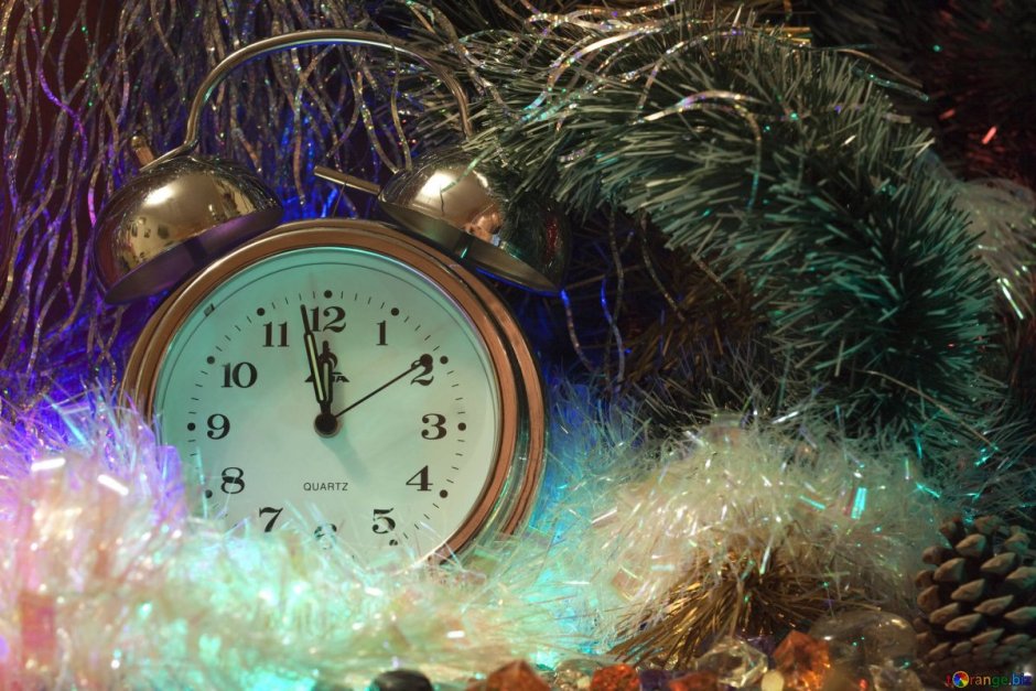 Часы "Новогодняя ёлка"