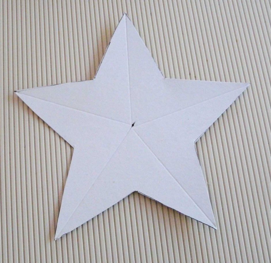 Звезда из бумаги