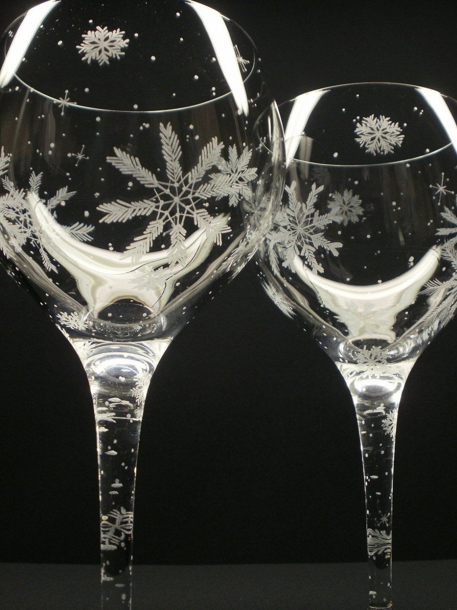 Новогоднее украшение в стакане