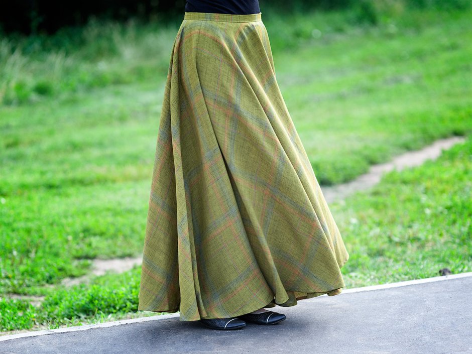 Длинная юбка пошив