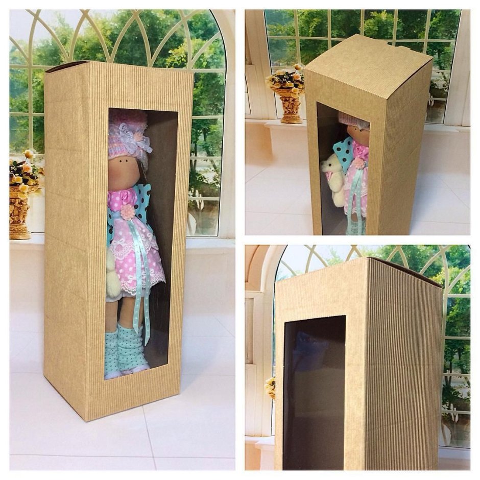 Упаковочная коробка для куклы