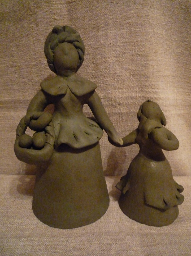 Куклы из скульптурного пластилина