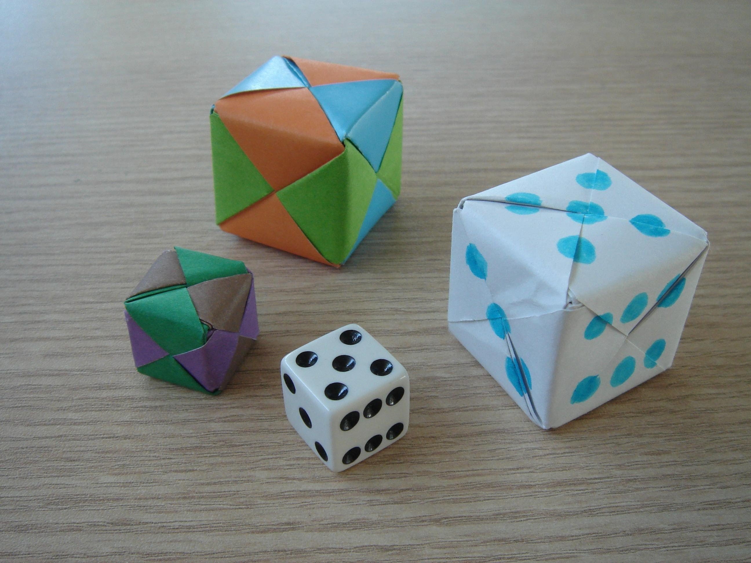 Самодельные кубы. Кубик Сонобе. Оригами куб Сонобе. Объемный кубик. Кубик поделка.