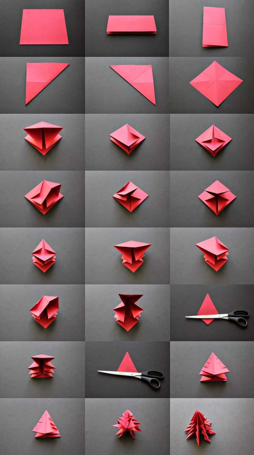 Оригами БТС из бумаги