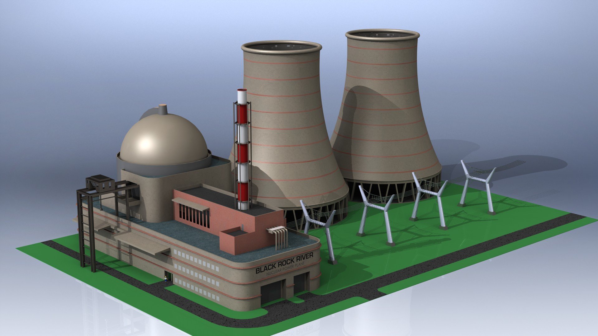 Продукт аэс. ТЭС-3 станция атомная. Аккую АЭС проект 3d. 3д модель реактора ЧАЭС. 3d модель атомной станции АСЭ.