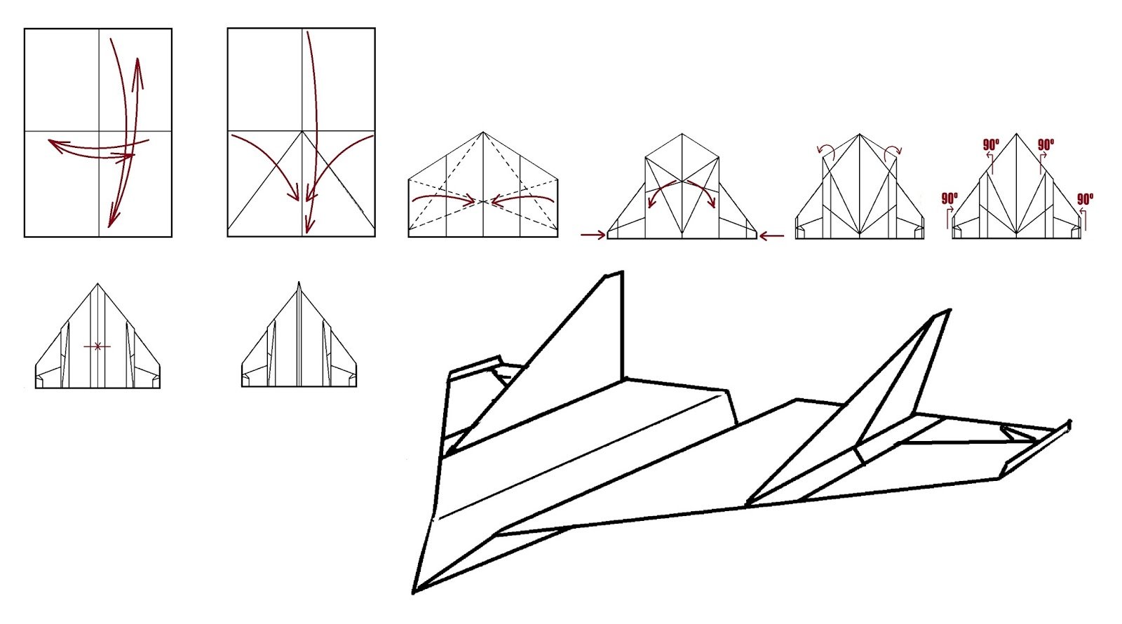 Легкий летающий самолет. Оригами самолёт истребитель ф16. Схема бумажного самолетика а4. Бумажный самолетик истребитель схема. Как сложить самолетик из а4.