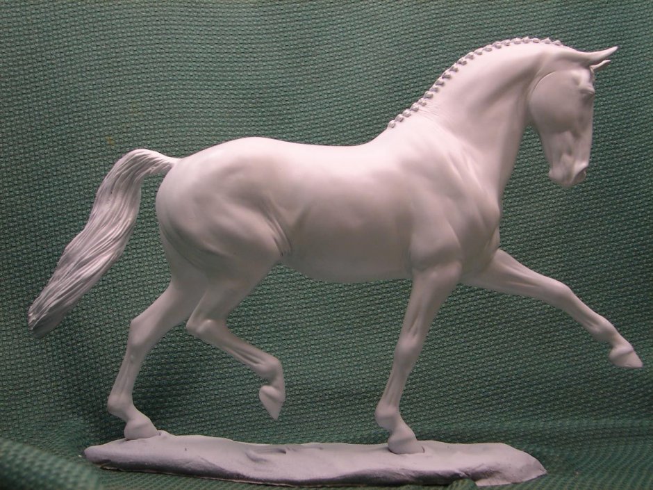 Скульптурный пластилин лошадь