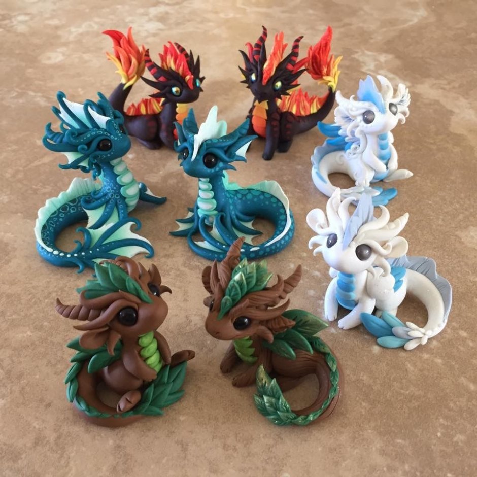 Dragonsandbeasties драконы