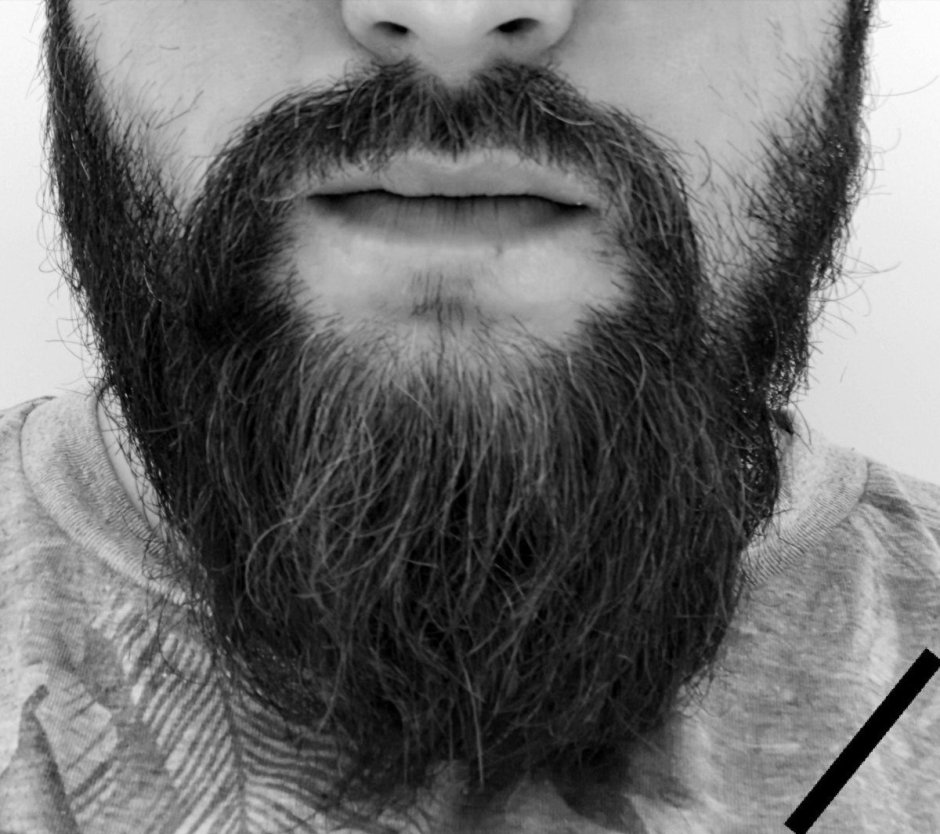 Борода аватарка в профиль