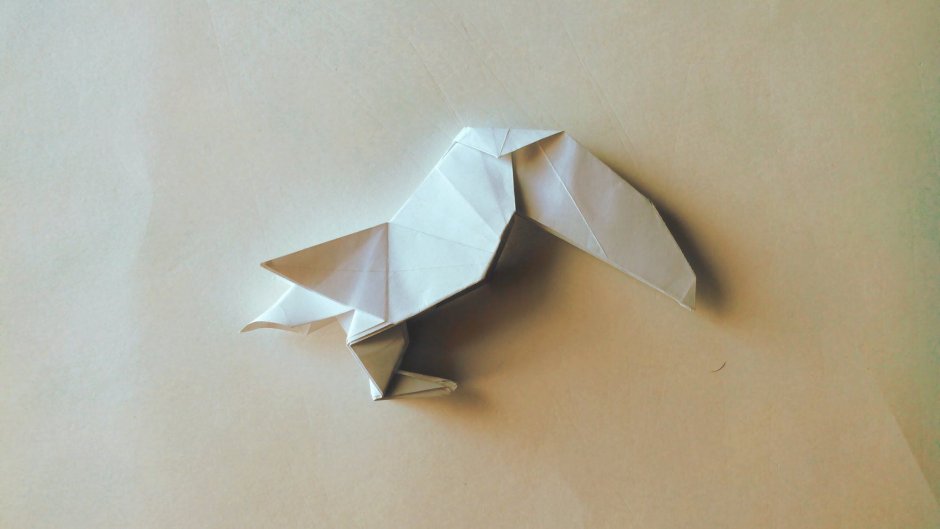 Оригами Журавлик пошаговая инструкция