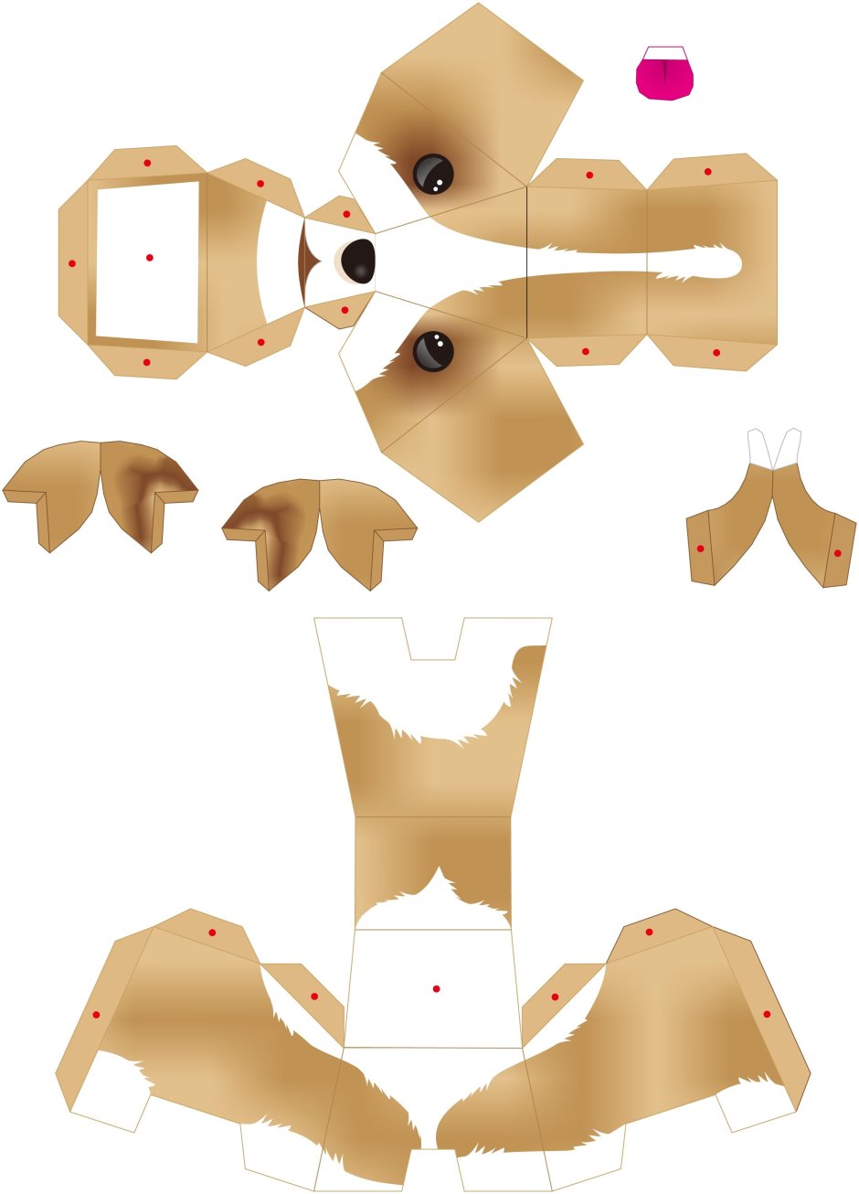 Papercraft схемы аниме волейбол
