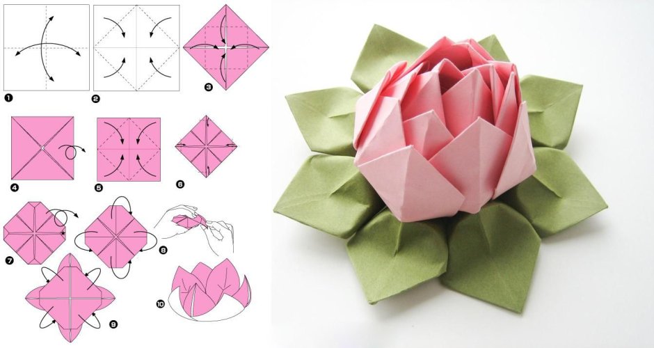 Оригами белка Jo Nakashima