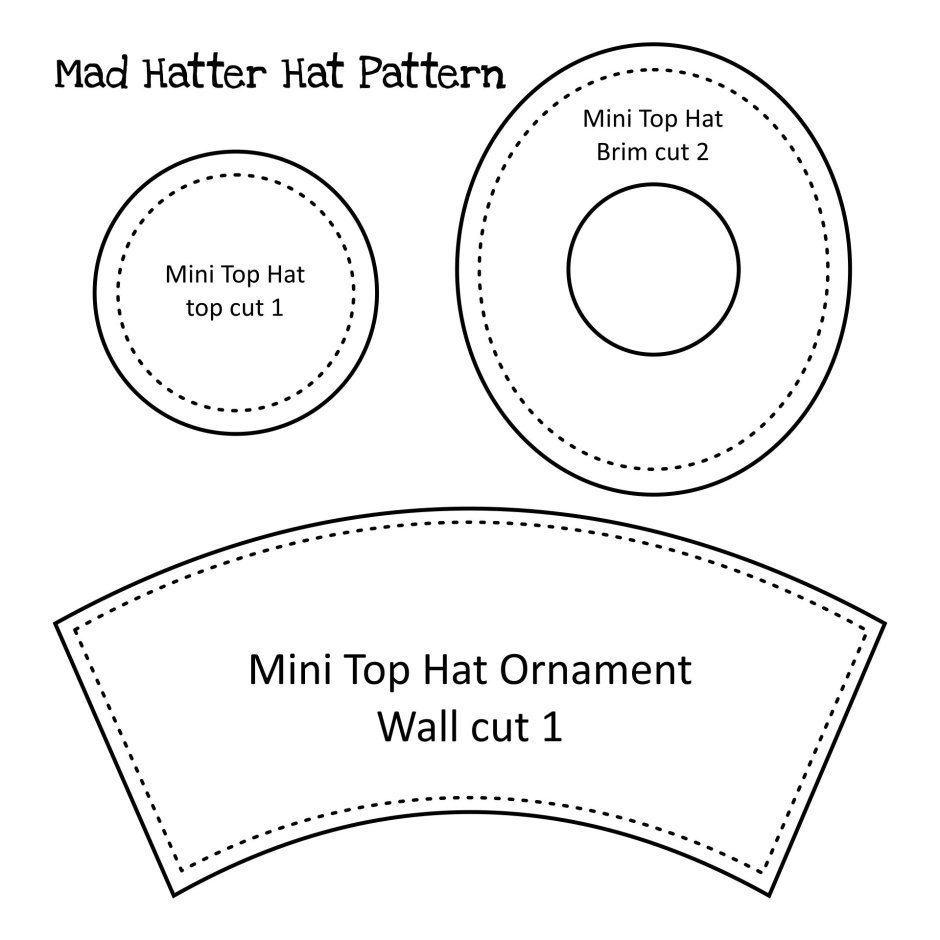 Шляпа Шляпника схема