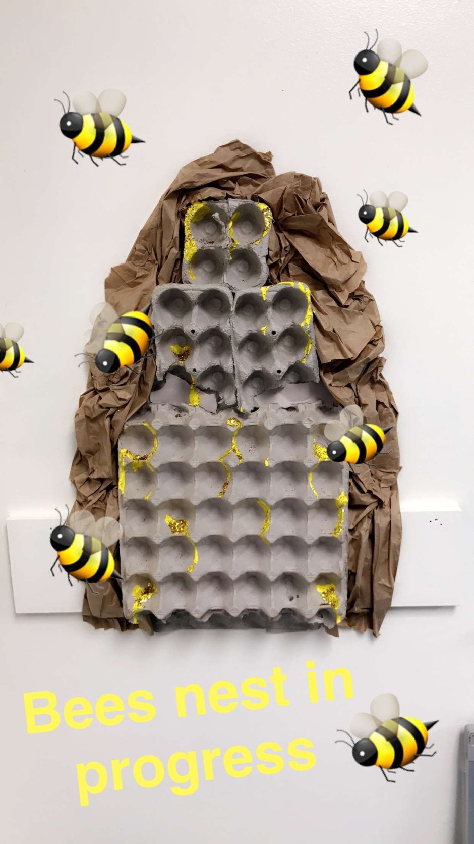 Пчелы для украшения детского сада