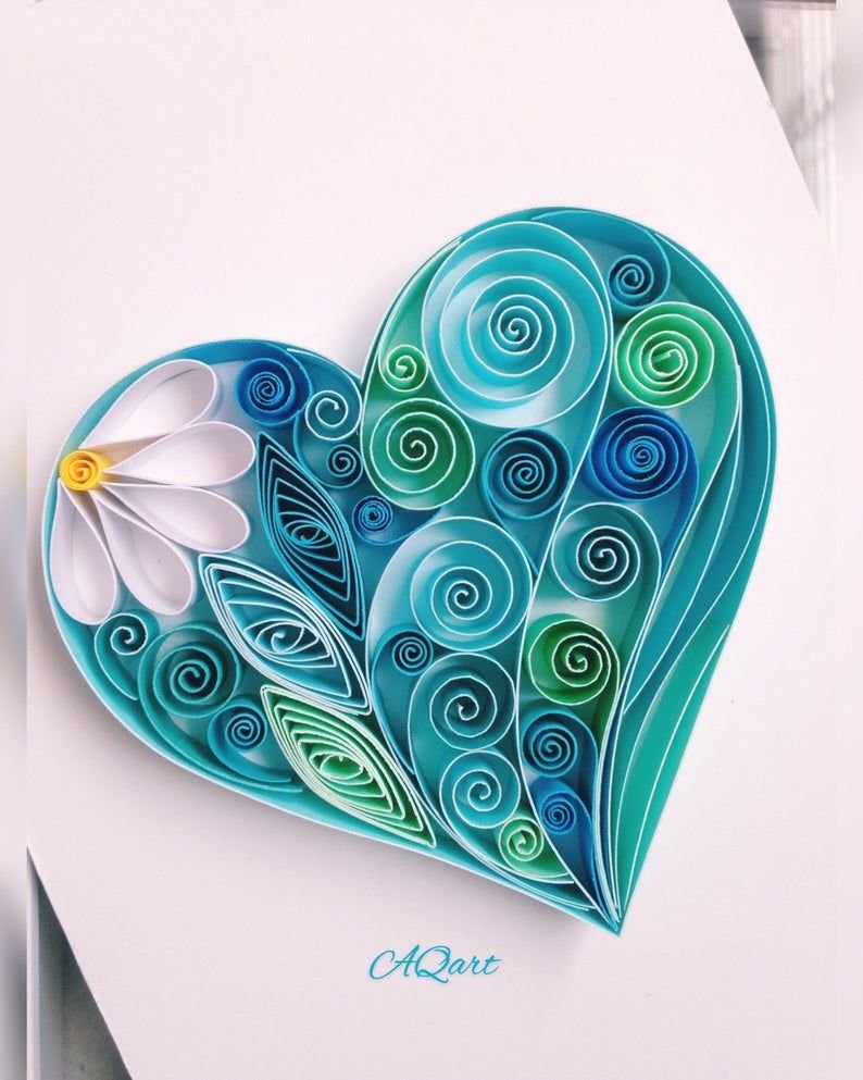 Paper Art Heart