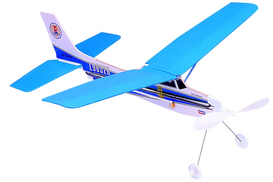 Резиномоторная модель самолета пр-450