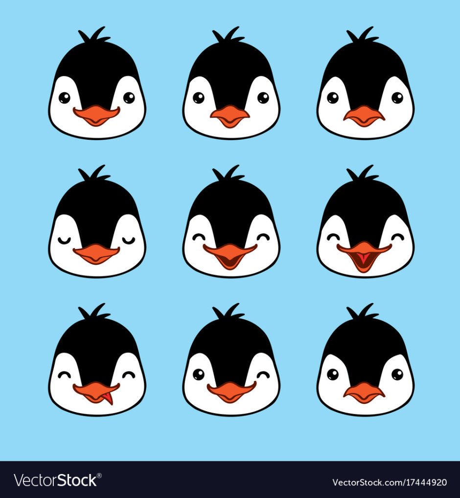 Пингвин эмоции