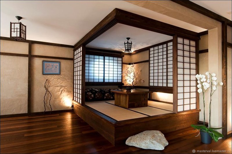 Japanese style in the interior