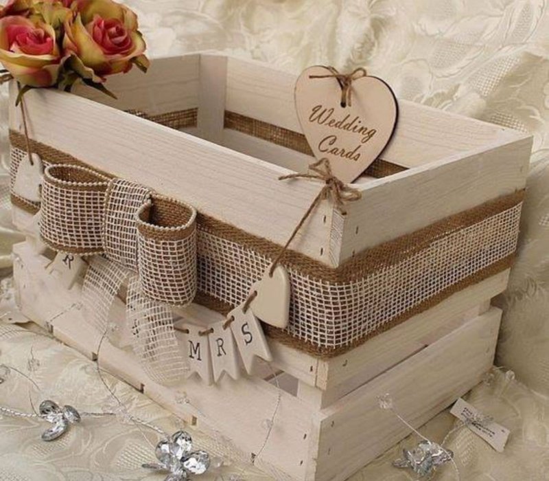 Wooden boxes for decor