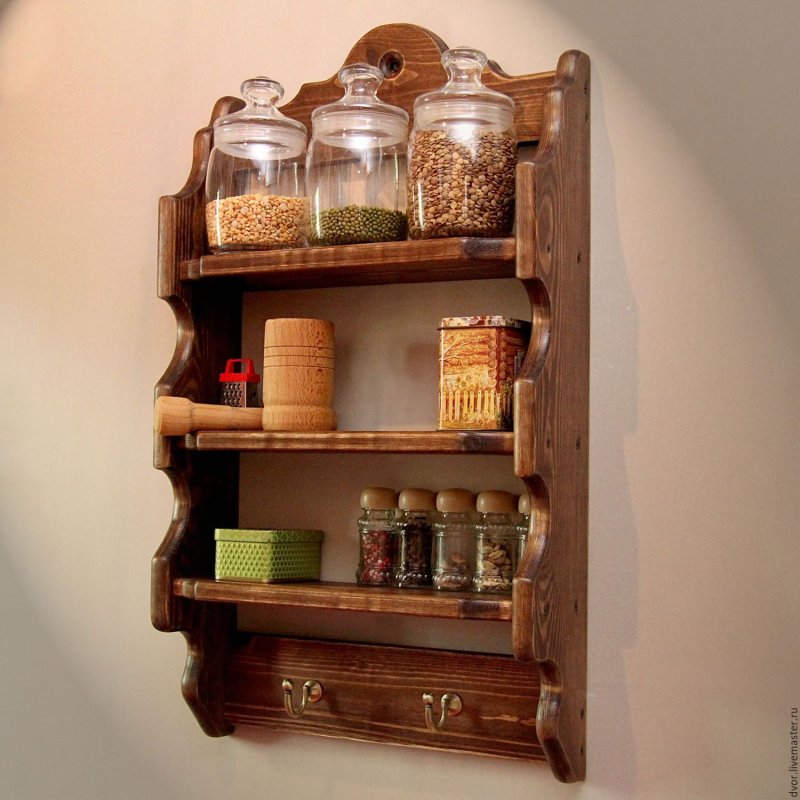 Shelf for spices