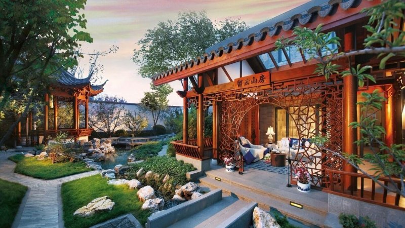 House in the Asian style