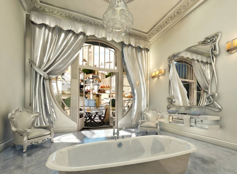 Luxurious bathrooms