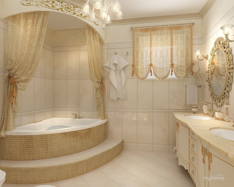 Empire style bath