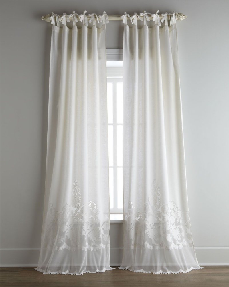 Linen curtains