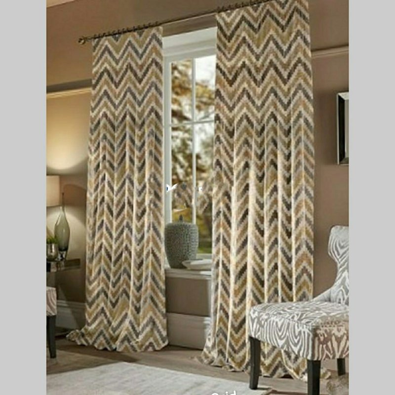 Simeon curtains zigzag