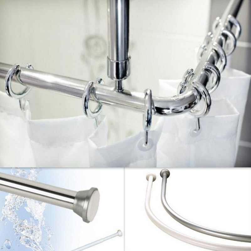 Curved Shower Curtain Rod 90x90