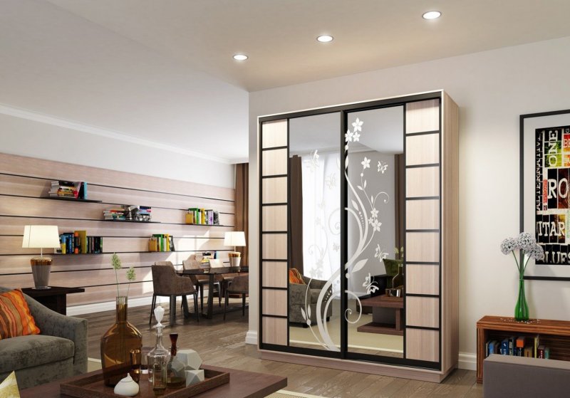 Built -in wardrobe compartment