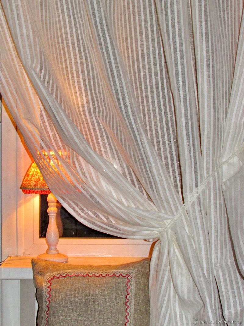 Draping of curtains