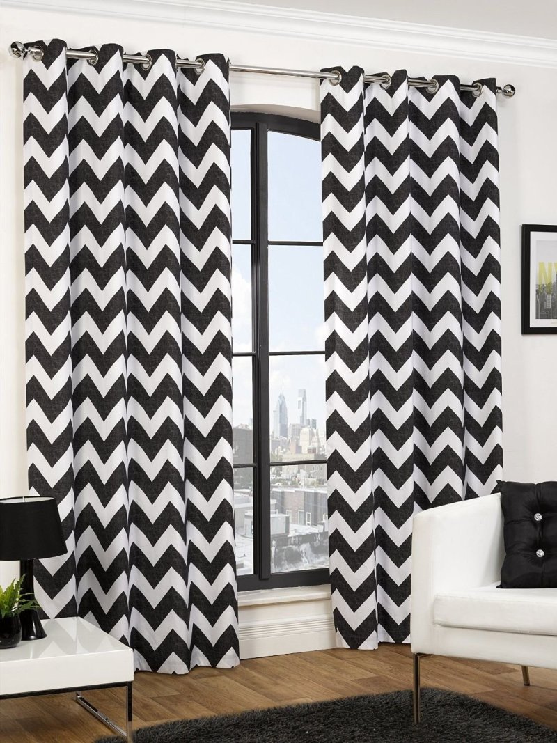 Sigzag curtains