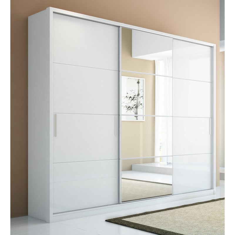 Cabinet compartment glosses white gloss