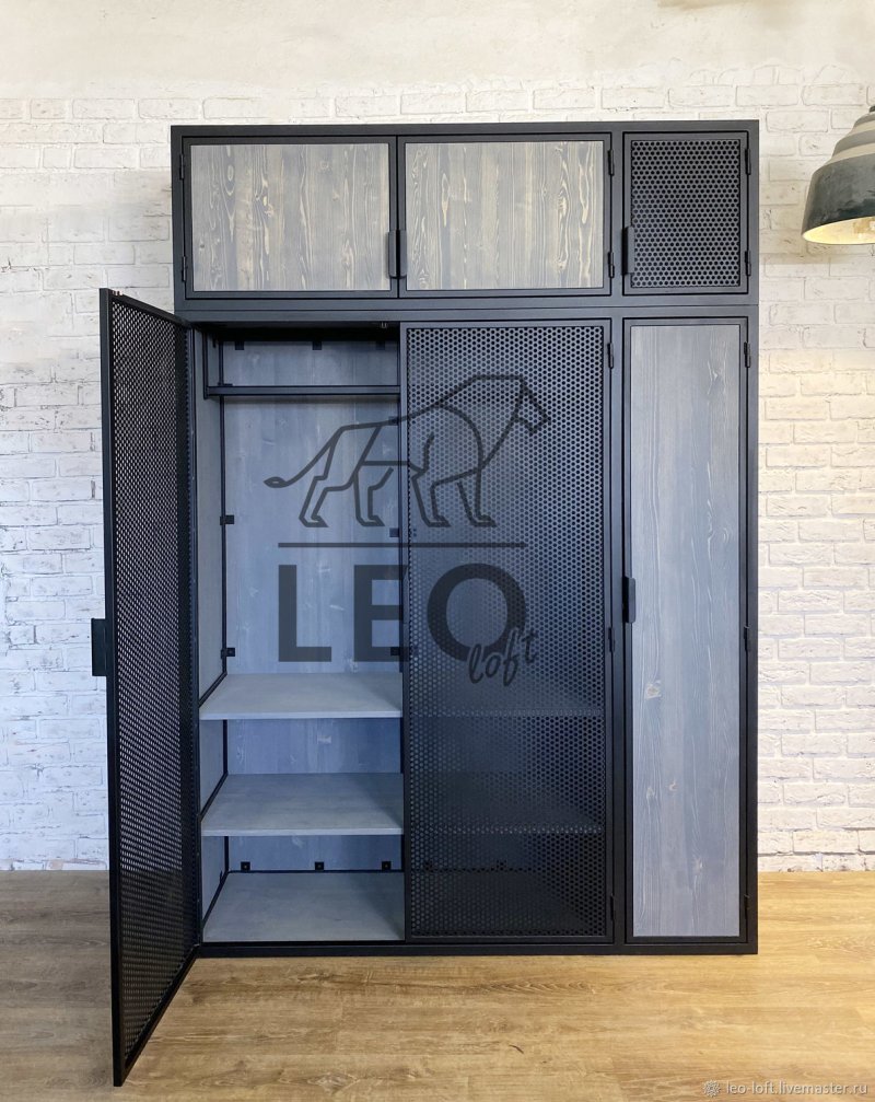 Loft cabinet metal