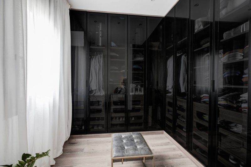 Loft style wardrobe