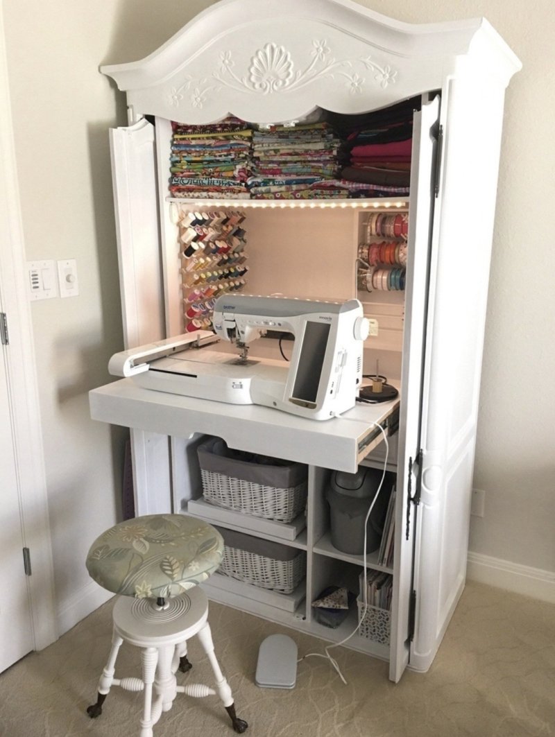 Sewing cabinet