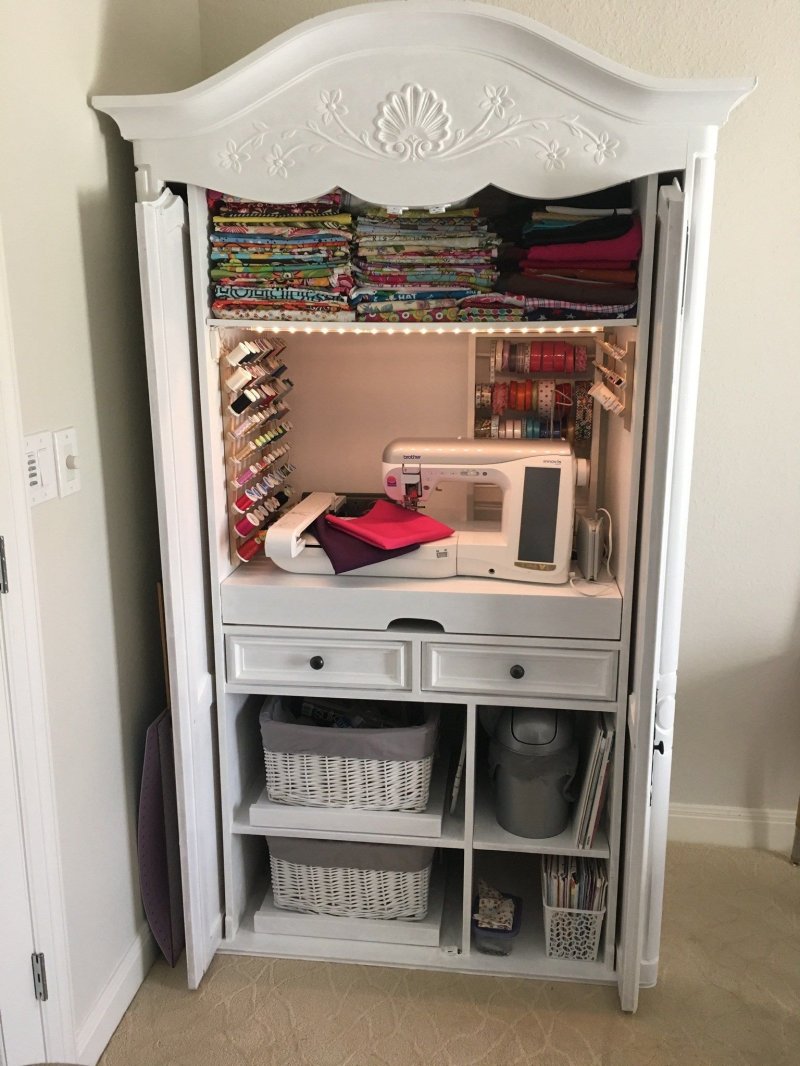 Sewing cabinet