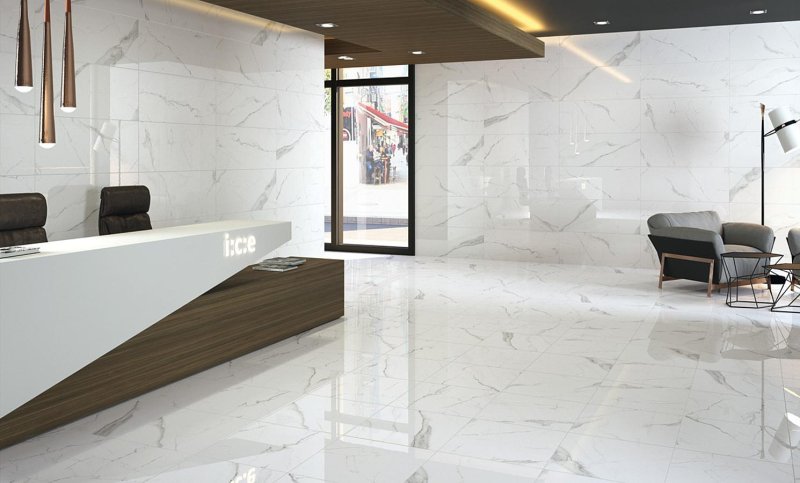 Marble tiles