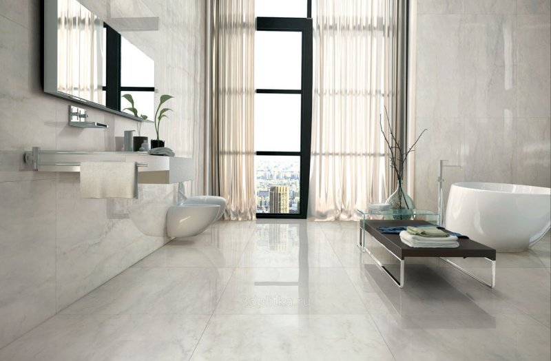 Marble tiles