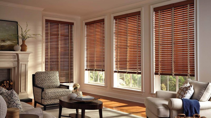 Wooden blinds Hoff