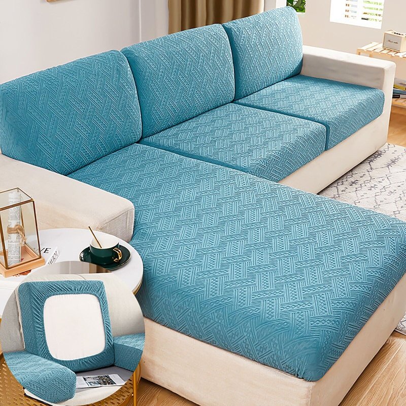 A sofa with a removable cover