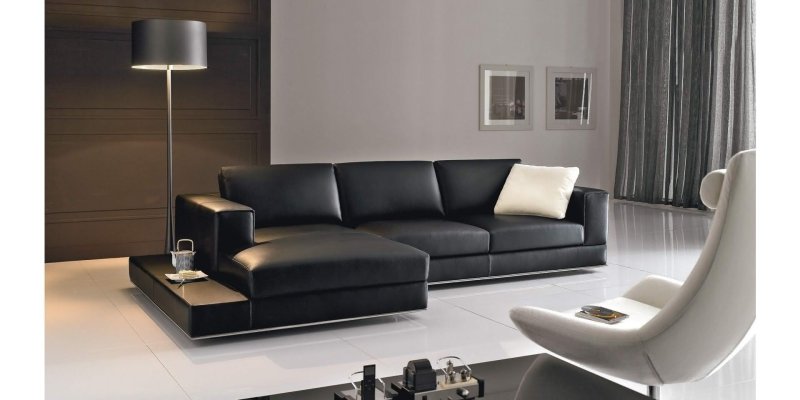 Living room sofa in a modern style