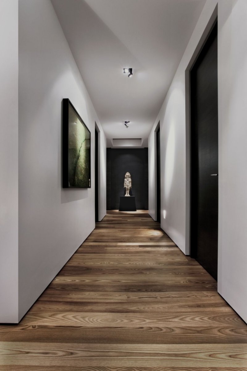 The design of the corridor