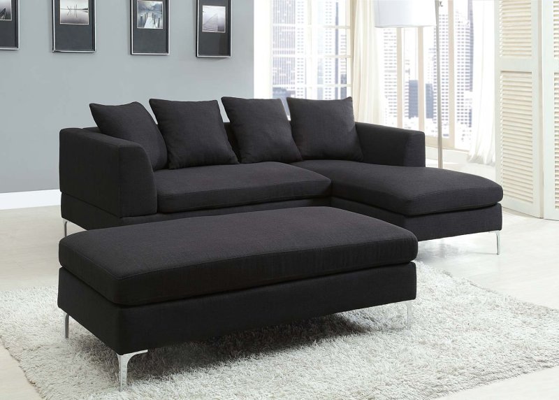 Black sofa